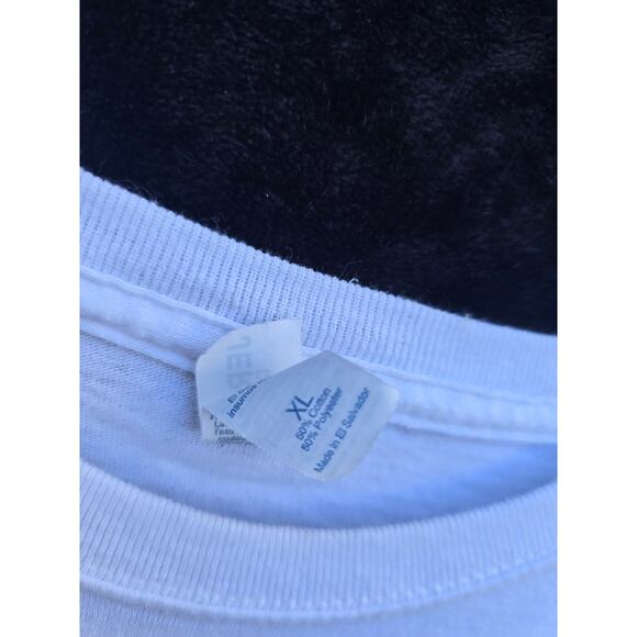 Lot of 4 Vintage Men’s XL T-Shirts – HE>i, Gildan, Blend, White Tee - Picture 5 of 9